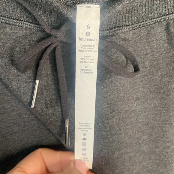 Lululemon Start Anew 21” Skirt in Heathered Black W-403 Size 6 - Picture 9 of 12